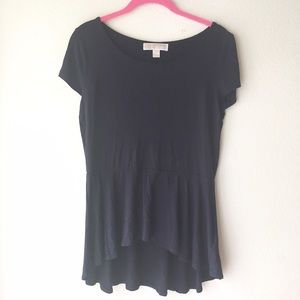 Michael Kors Black Flowy Top