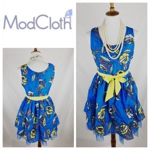 New ModCloth Floral Dress