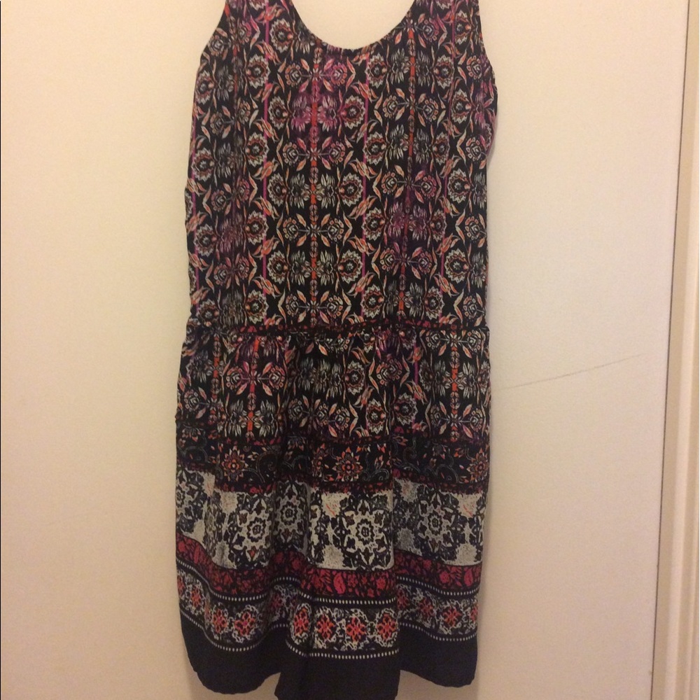 Patterned romper