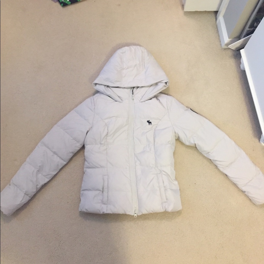 Abercrombie and fitch fitted winter puffy coat
