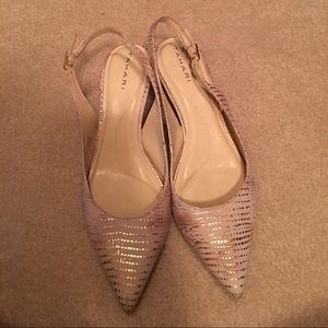 Classy kitten heel shoes