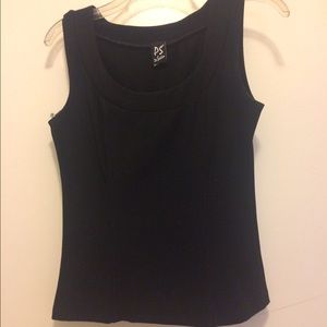 Sparkly black tank top