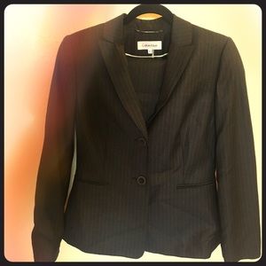 Calvin Klein Skirt Suit