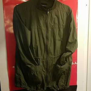 Express men or women green light coat