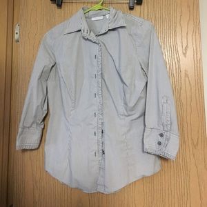 New York and Company 3/4 shirt size small