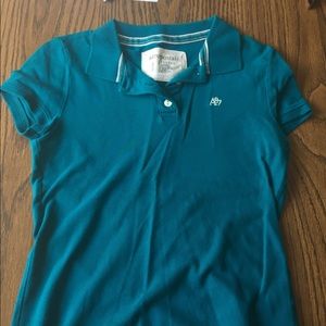 Teal polo