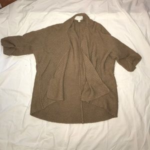 Brown cardigan