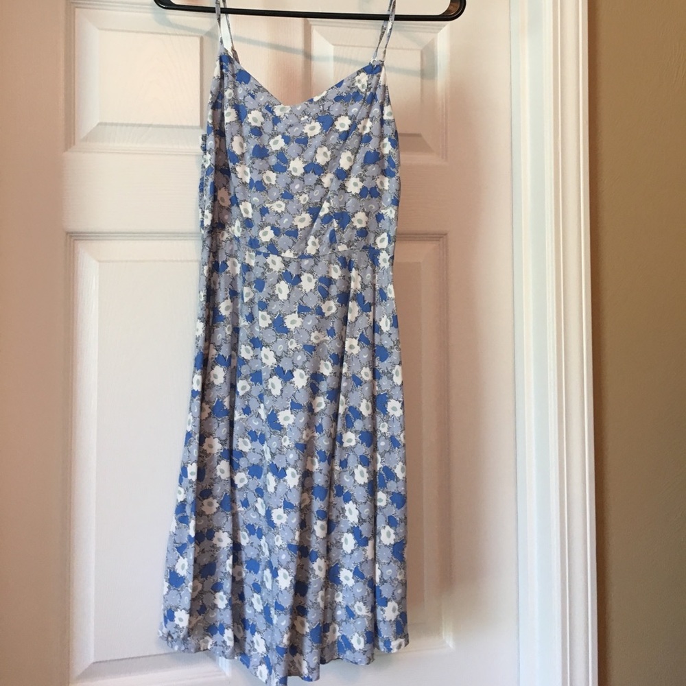Blue summer dress