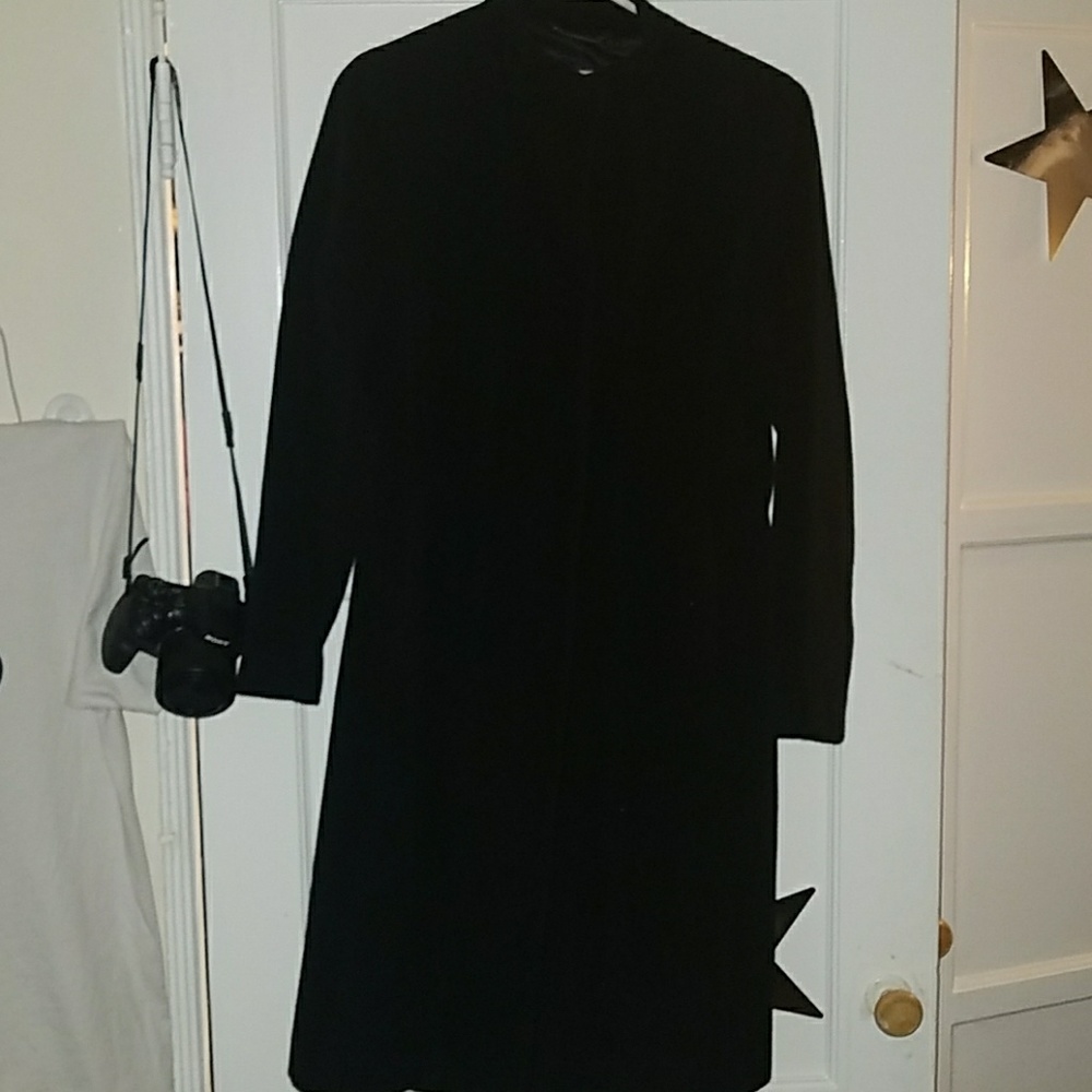 Calvin Klein long slim fit trench coat