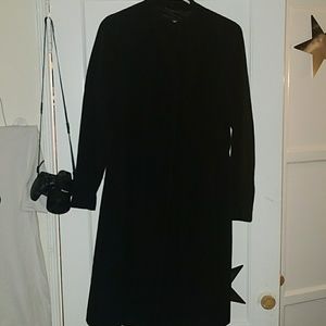 Calvin Klein long slim fit trench coat