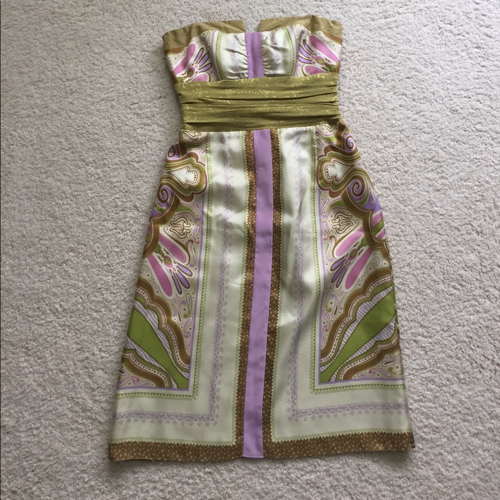 100% silk Nicole Miller cocktail dress