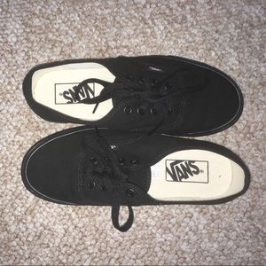 Black Vans