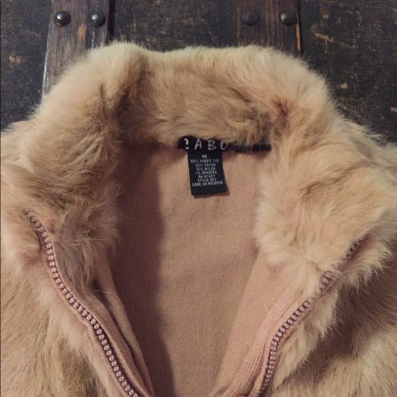 Cabo Rabbit Fur Vest - Picture 3 of 3
