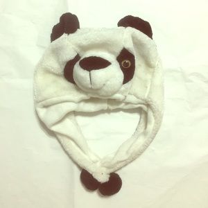 Cute winter panda hat