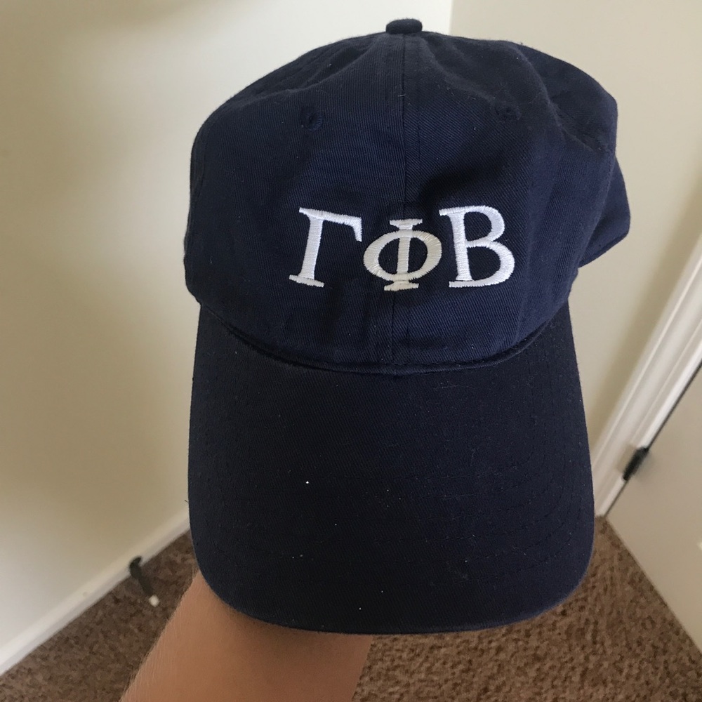 Navy Blue Gamma Phi Beta hat