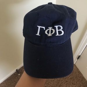 Navy Blue Gamma Phi Beta hat