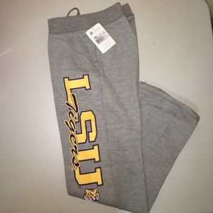 LSU//Grey Sweatpants//New with Tags//Medium