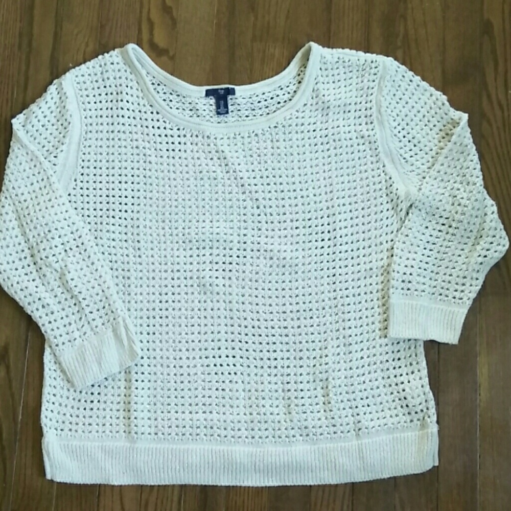GAP open weave sweater