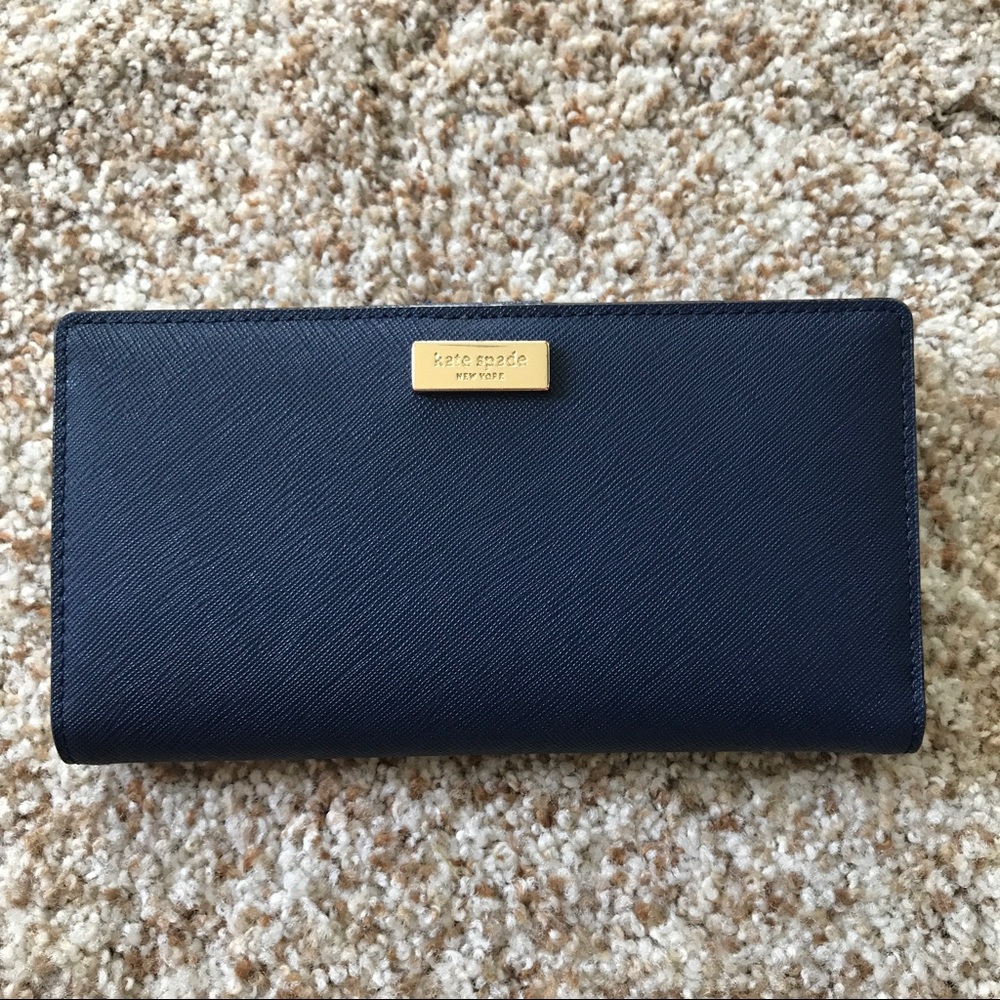 Kate Spade Navy Blue Wallet