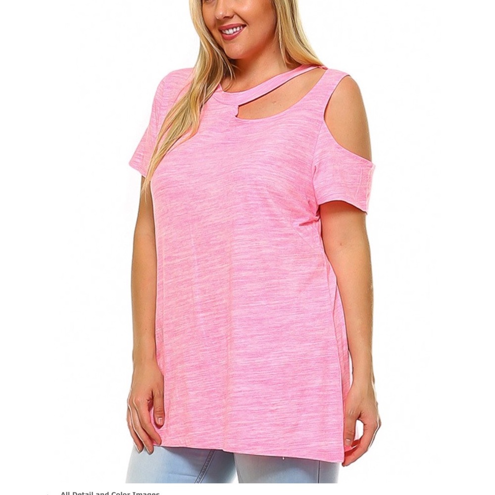 Cut-Out Cold Shoulder ✨HP PLUS SIZE 5⭐️ RATED! 🔥 - Picture 2 of 6