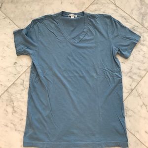 Mens short sleeve v neck t shirt