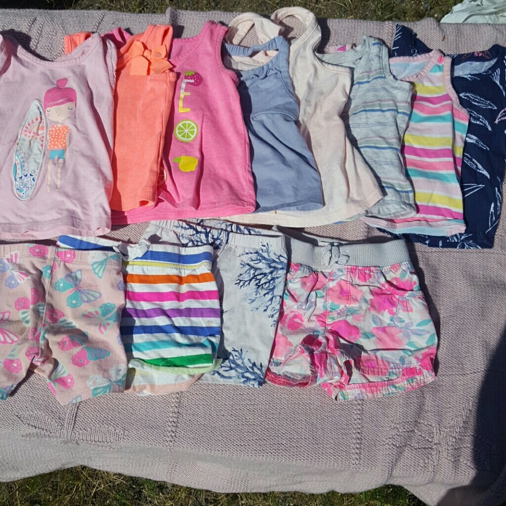 Summer clothes bundle (old navy & childrens place)