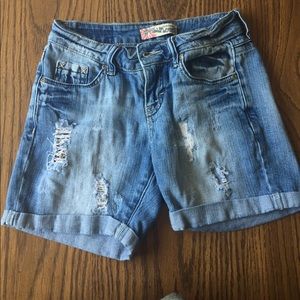 Wallflower midi shorts