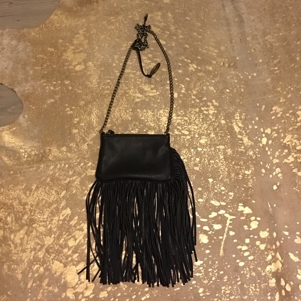 Carlos Santana fringe purse