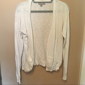 White lightweight Cardigan