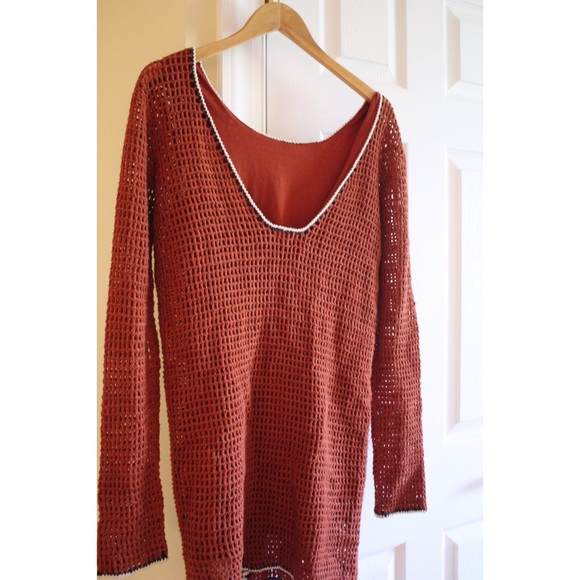 Volcom crochet dress size medium never been used - Picture 2 of 3