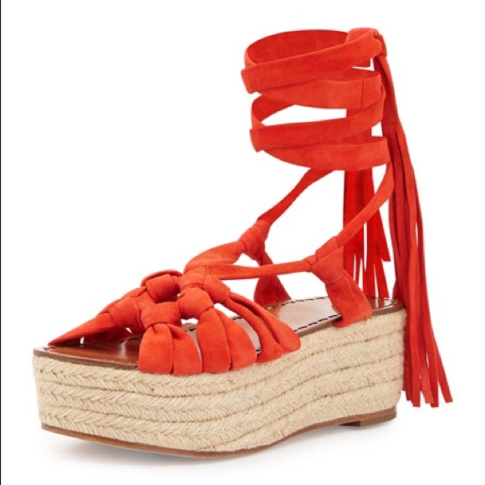 Sigerson Morrison Cosie Suede Espadrille