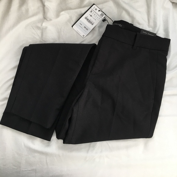 NWT Zara black chino fit pants - Picture 1 of 2