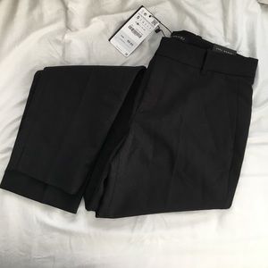 NWT Zara black chino fit pants