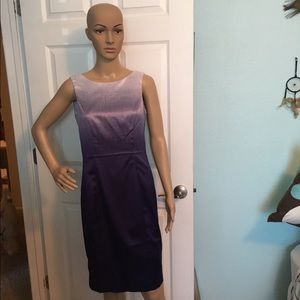 NWOT Venus purple ombré dress