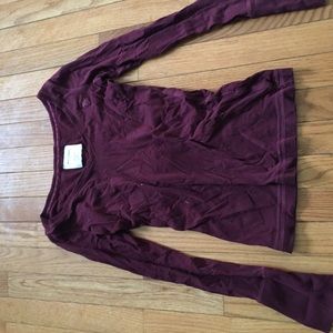 abercrombie kids long sleeve vneck