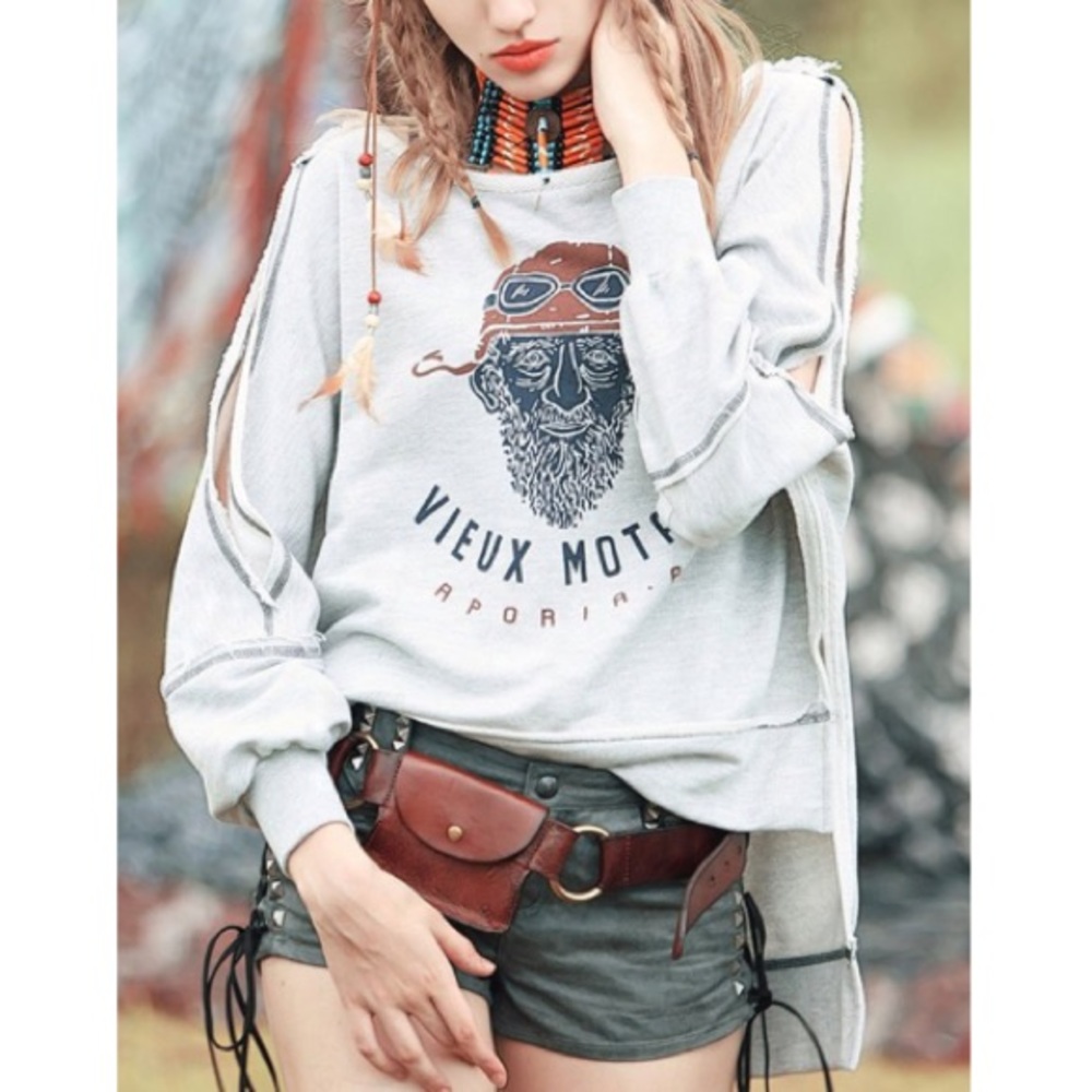 🎀Clear Out Sale!🎀off-shoulder sweatshirt
