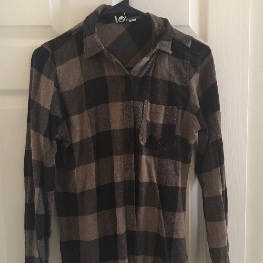 Vintage Style Roxy Flannel Shirt