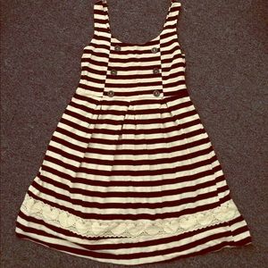 Striped Jersey Knit Dress by Monteau