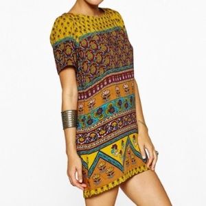 Novella Royale Roadie Dress in Mustard
