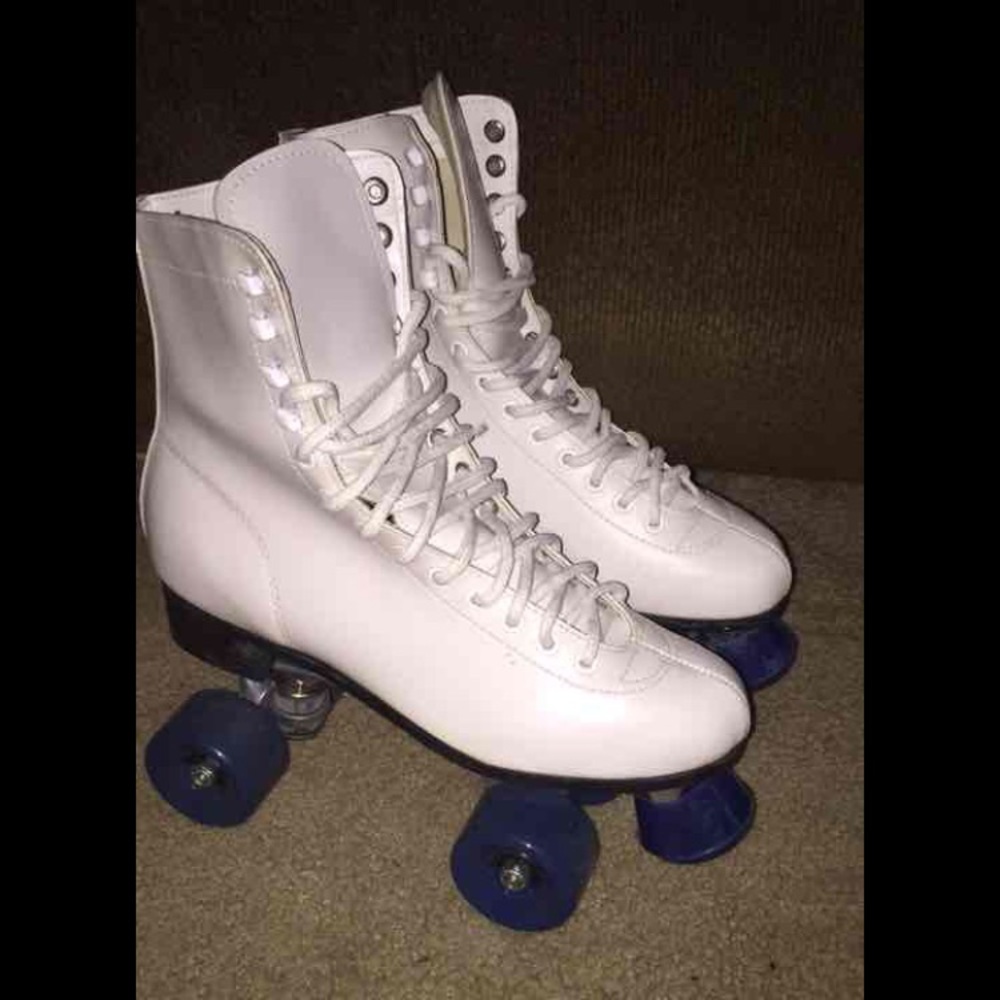 White skates