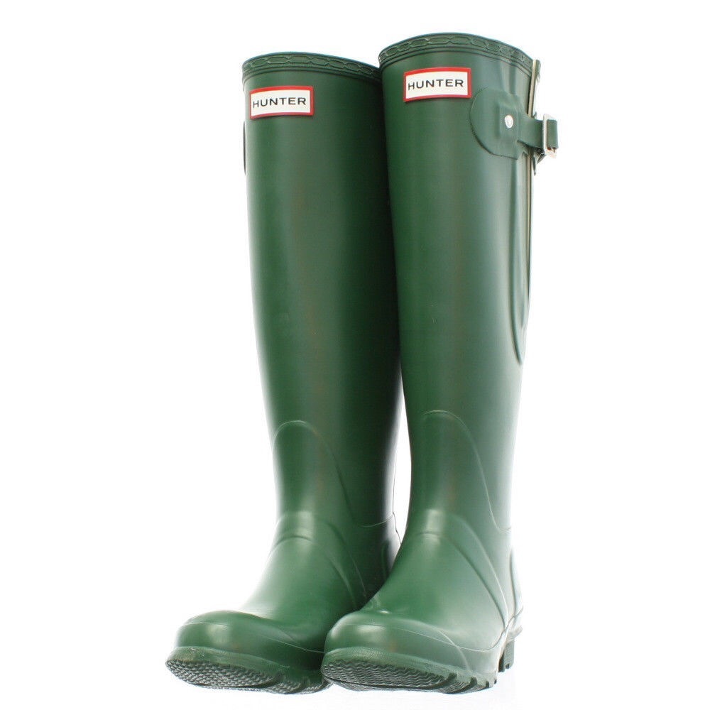Hunter Tall Wellies in Original Green