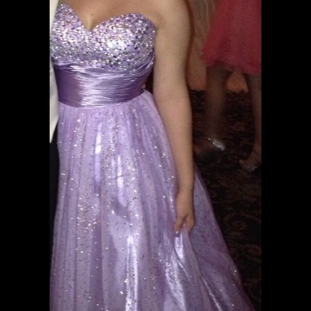 A prom dress & can be for a gala  formal occasion