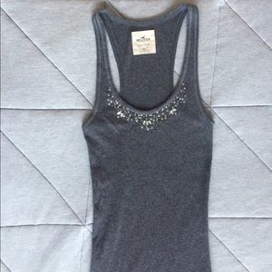 Hollister Rhinestone Tank
