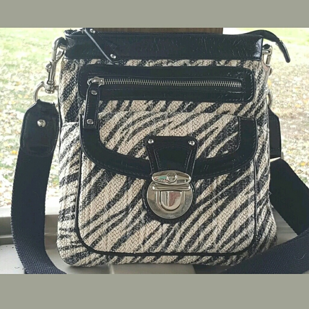 SR SQUARED SONDRA ROBERTS CROSS BODY MESSENGER BAG