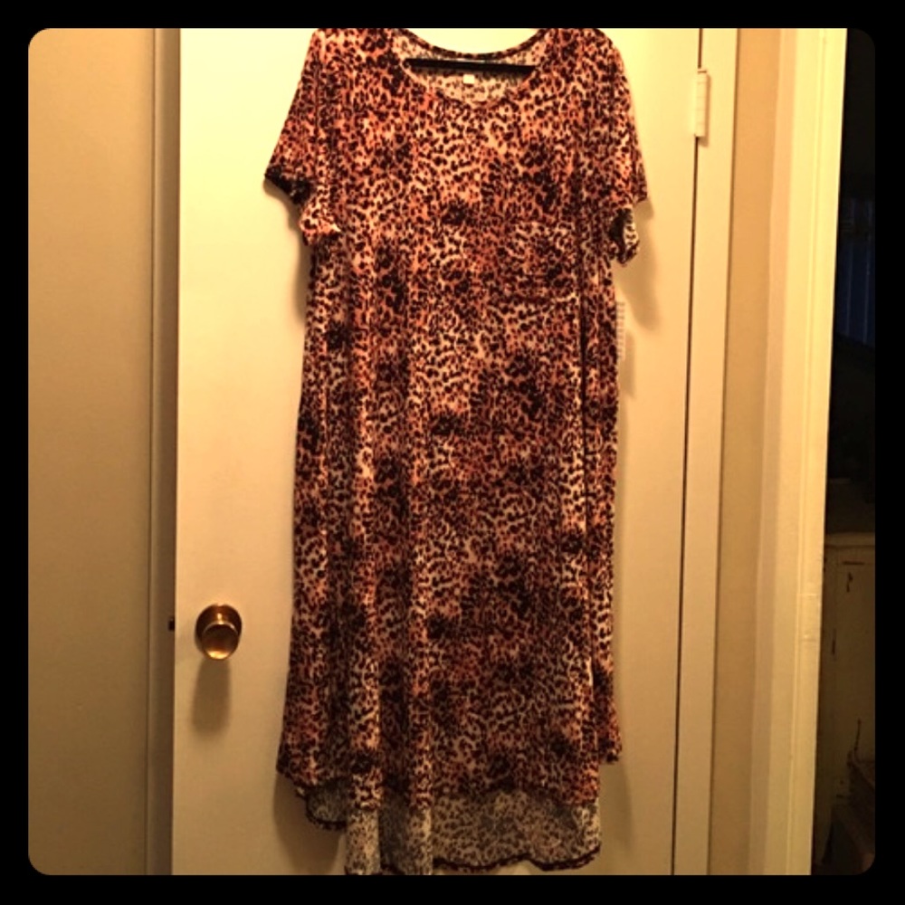 Large new with tags Lularoe Cheetah Carly