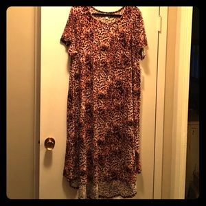 Large new with tags Lularoe Cheetah Carly