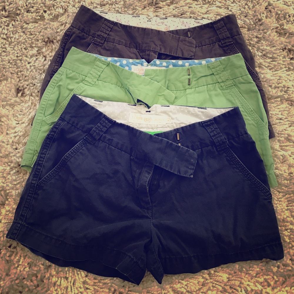 J CREW shorts bundle