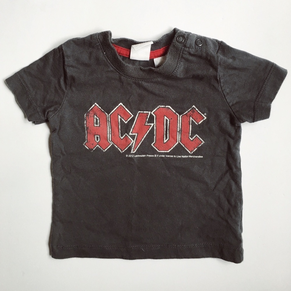 H&M AC/DC band tee
