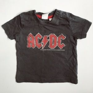 H&M AC/DC band tee