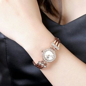 Soxy Rose Gold-Tone Bracelet Watch For Women 2